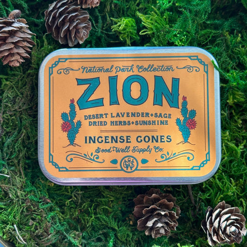 Good & Well Supply Co Zion National Park Incense