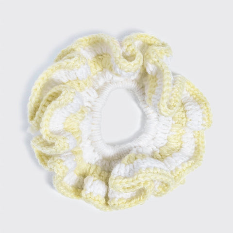 Kitsch Crochet Scrunchie | Butter Yellow