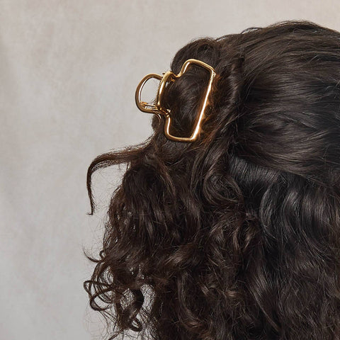 Kitsch Metal Claw Clip | Gold