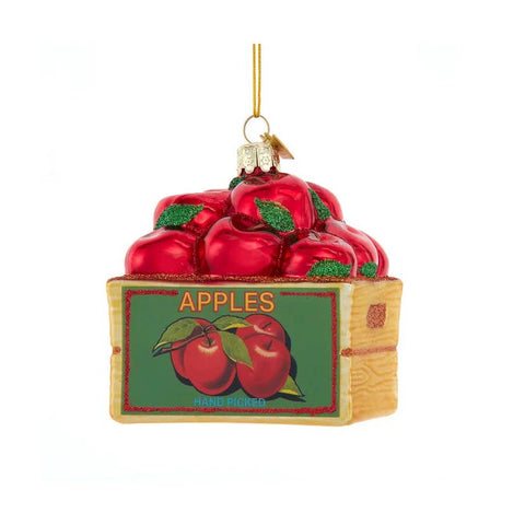 Kurt S. Adler, Inc. Apple Box Ornament