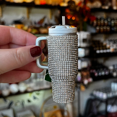 Kurt S. Adler, Inc. Crystal Tumbler Ornament