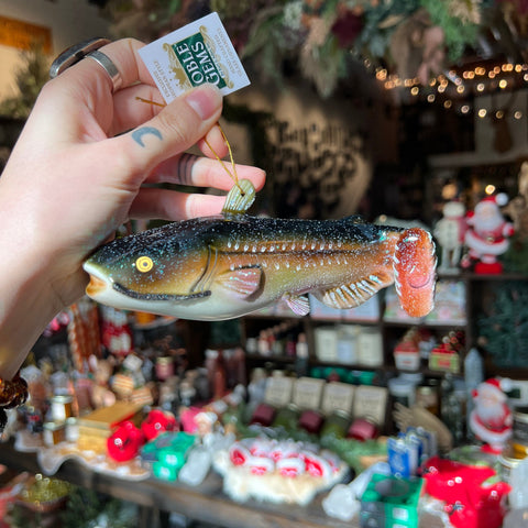 Kurt S. Adler, Inc. Glass Catfish Ornament