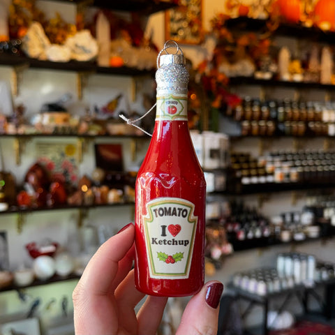 Kurt S. Adler, Inc. Glass Ketchup Ornament
