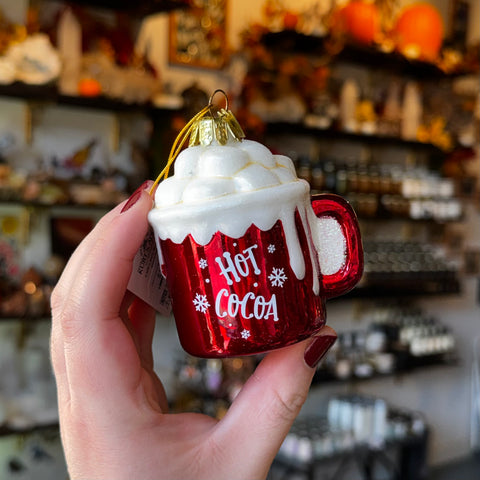 Kurt S. Adler, Inc. Hot Cocoa Mug Ornament