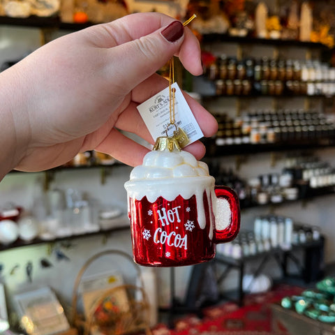 Kurt S. Adler, Inc. Hot Cocoa Mug Ornament