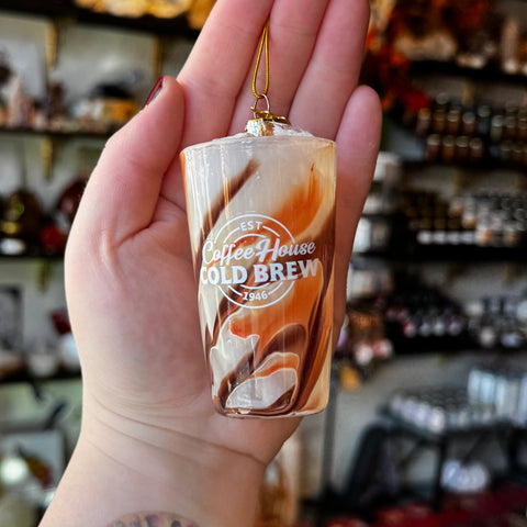 Kurt S. Adler, Inc. Iced Coffee Ornament