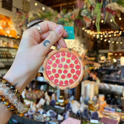 Kurt S. Adler, Inc. Pepperoni Pizza Ornament