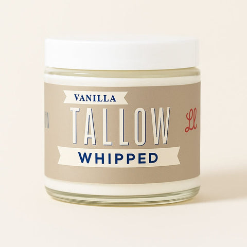 Lady May Tallow Vanilla Whipped Tallow Moisturizer | 9 oz