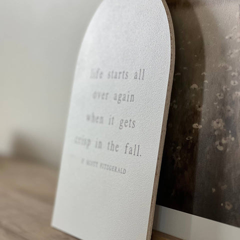 Lily and Sparrow Arch | Life Starts All Over