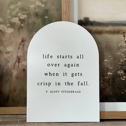 Lily and Sparrow Arch | Life Starts All Over