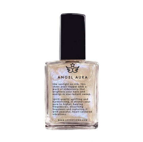 Love By Luna Crystal Nail Polish | Angel Aura