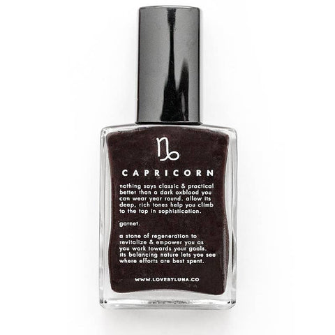 Love By Luna Crystal Nail Polish | Capricorn