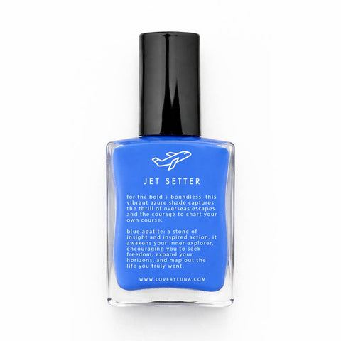 Love By Luna Crystal Nail Polish | Jet Setter