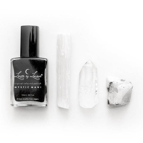 Love By Luna Crystal Nail Polish | New Moon