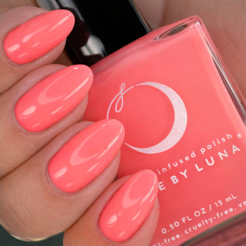 Love By Luna Crystal Nail Polish | Sunset Social