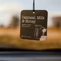 Milkhouse Candle Company Oatmeal, Milk & Honey Car Freshener |Oatmeal Cookie & Milk & Honey & Cherry