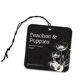 Milkhouse Candle Company Peaches & Poppies Car Freshener | Vanilla & Poppy & Peach