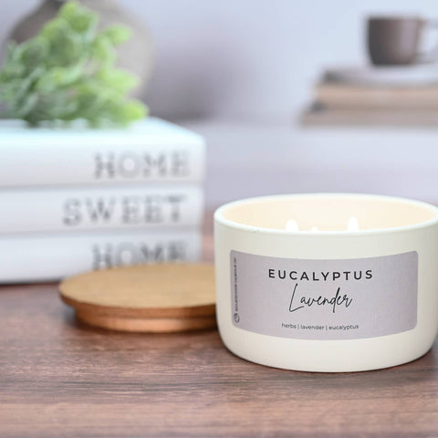 Milkhouse Candle Company Eucalyptus Lavender | Statement Candle