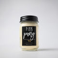 Milkhouse Candle Company Pink Peony | Mason Jar Candle