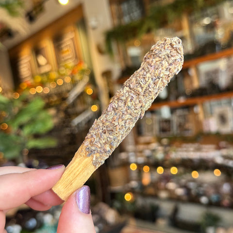 NAI Hand-Rolled Palo Santo Stick with Lavender