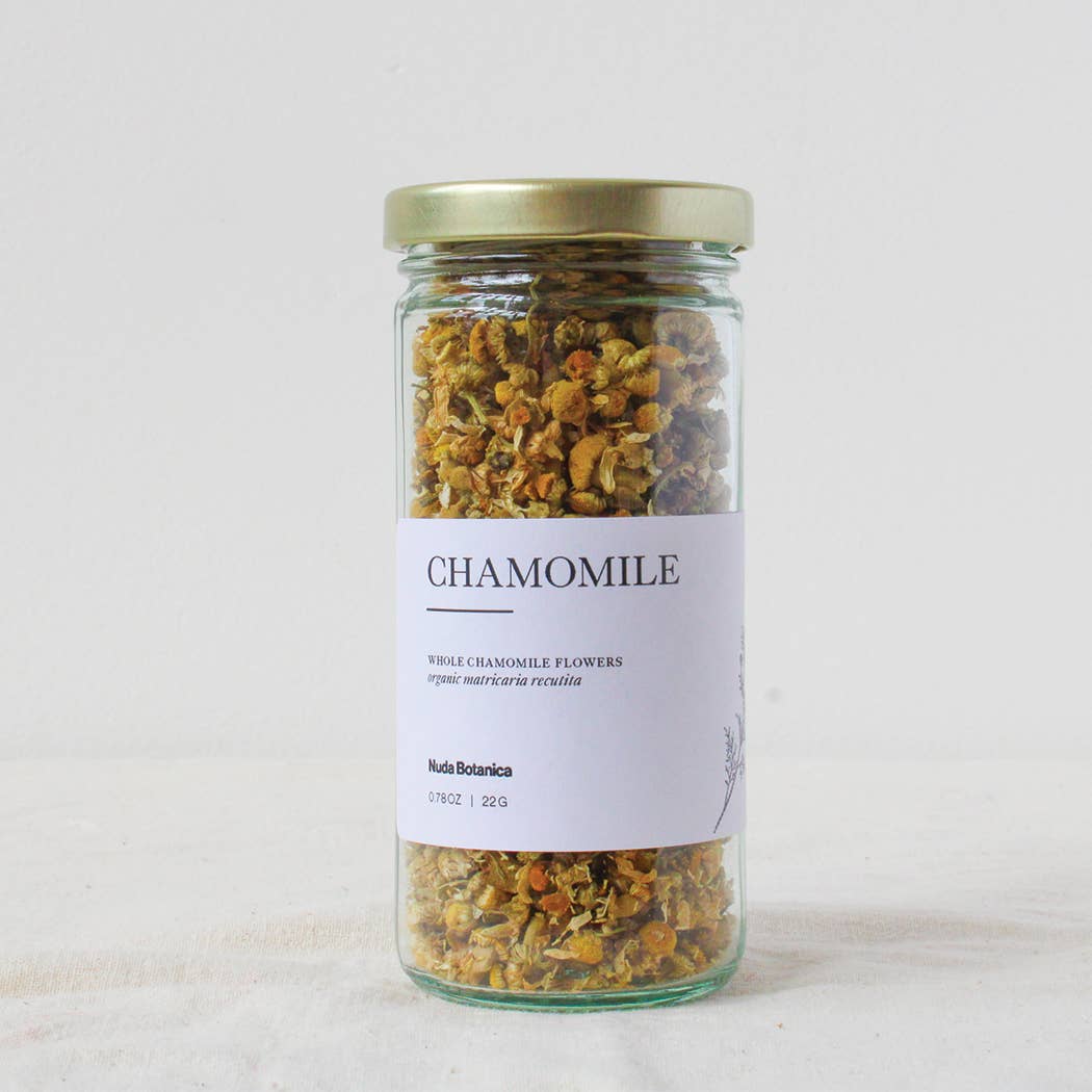 Nuda Botanica Chamomile - Organic Herbal Tea - Loose Leaf