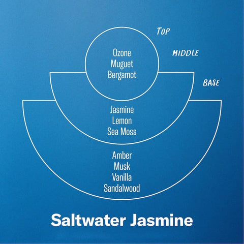 P.F. Candle Co Saltwater Jasmine Soy Candle