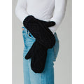 Panache Apparel Cable Knit Mittens | Black
