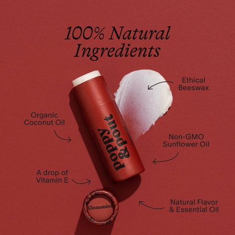 Poppy & Pout Cinnamint Lip Balm