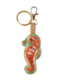 Powder Design Sparkling Seahorse Keychain