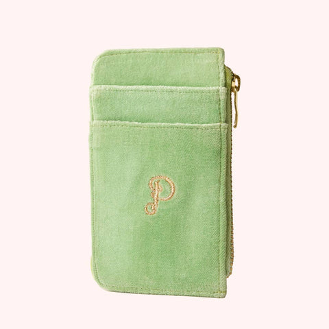 Powder Design Tiger Velvet Card Holder