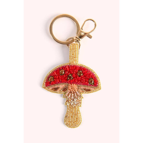 Powder Design Toadstool Keychain