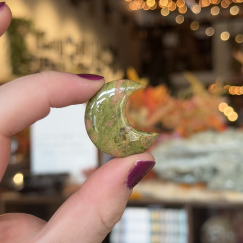 Little Unakite Moon