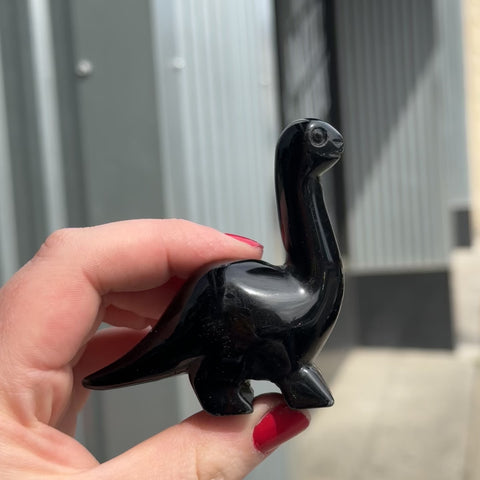 Obsidian Dinosaur "Jeanne"