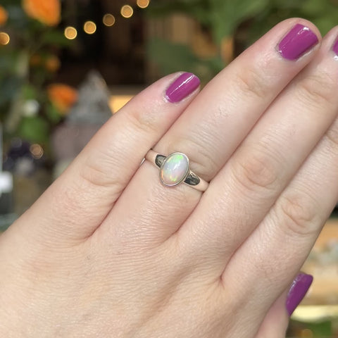 Ethiopian Opal Ring "Brenna" - Size 9