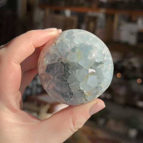 Celestite Sphere "Georgia"