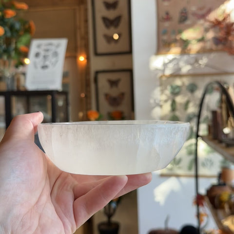 Selenite Bowl