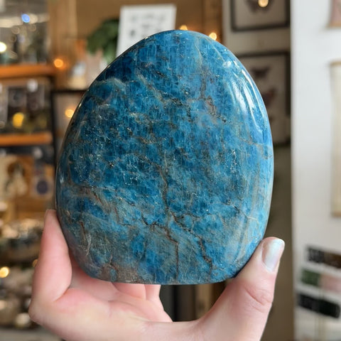 Blue Apatite "Ivette"