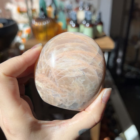 Pink Moonstone "Steven"