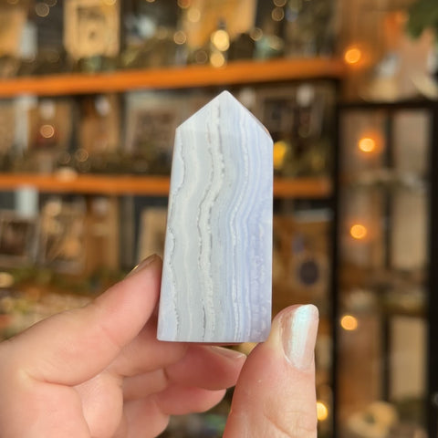 Blue Lace Agate "Morgan"
