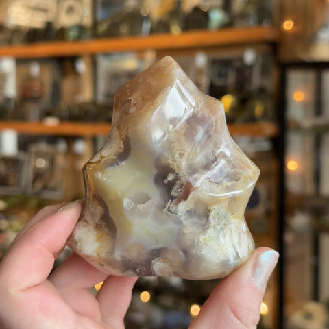 Flower Agate "Anton"