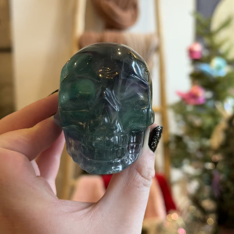Fluorite Skull "Stef"