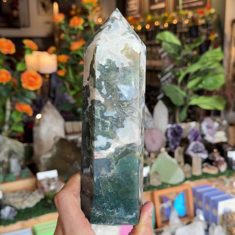 Moss Agate "Beth"