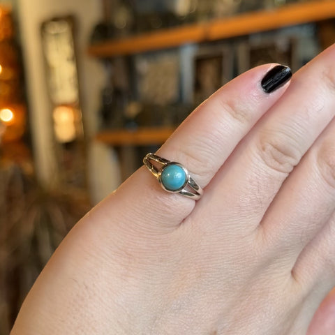 Turquoise Ring "Clove" - Size 7