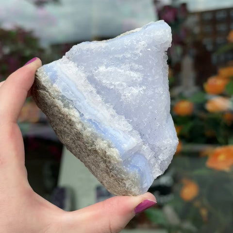 Blue Lace Agate "Joyce"