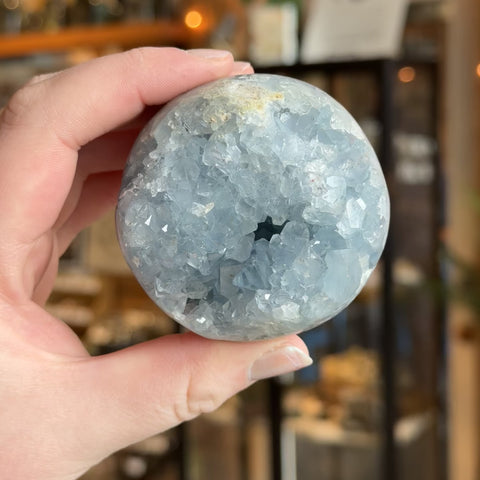 Celestite Sphere "Esther"