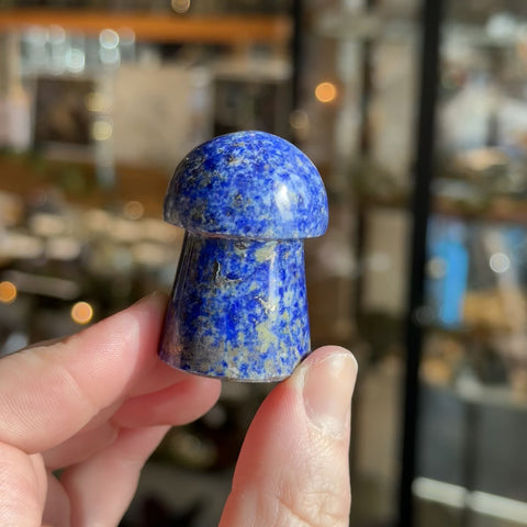 Lapis Lazuli Mushroom "Gabriella"