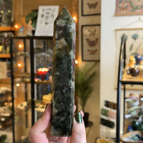 Green Lepidolite "Miley"