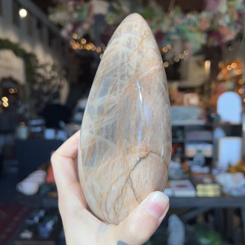 Pink Moonstone "May"