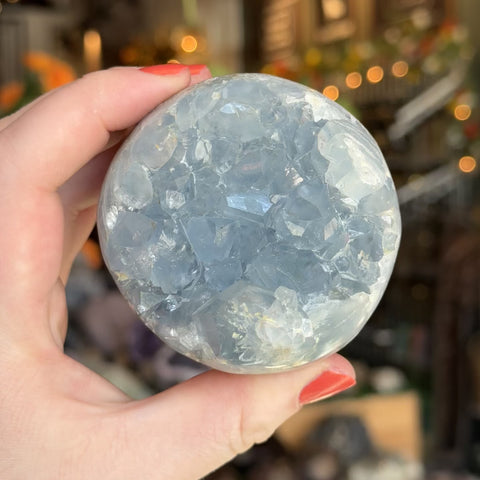 Celestite Sphere "Harriet"