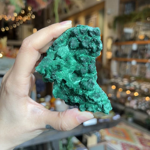 Fibrous Malachite "Mark"